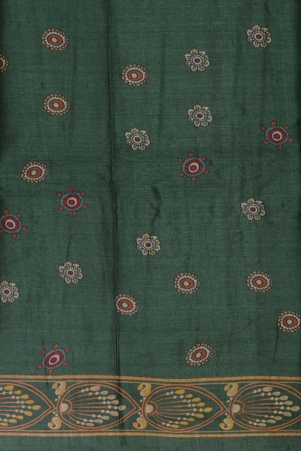 Image of Tussar Silk Patachitra Saree